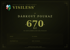 Dárkový Poukaz v hodnotě 670,- Kč