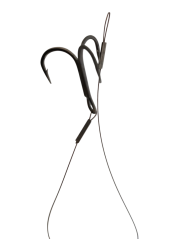 VisiLess® LiveBait TrebleHook PRO Series (6,5 kg, 25 cm)