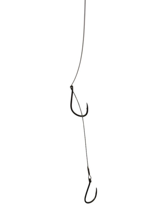 VisiLess® LiveBait 1+1 Hook PRO Series (9,6 kg, 40 cm)