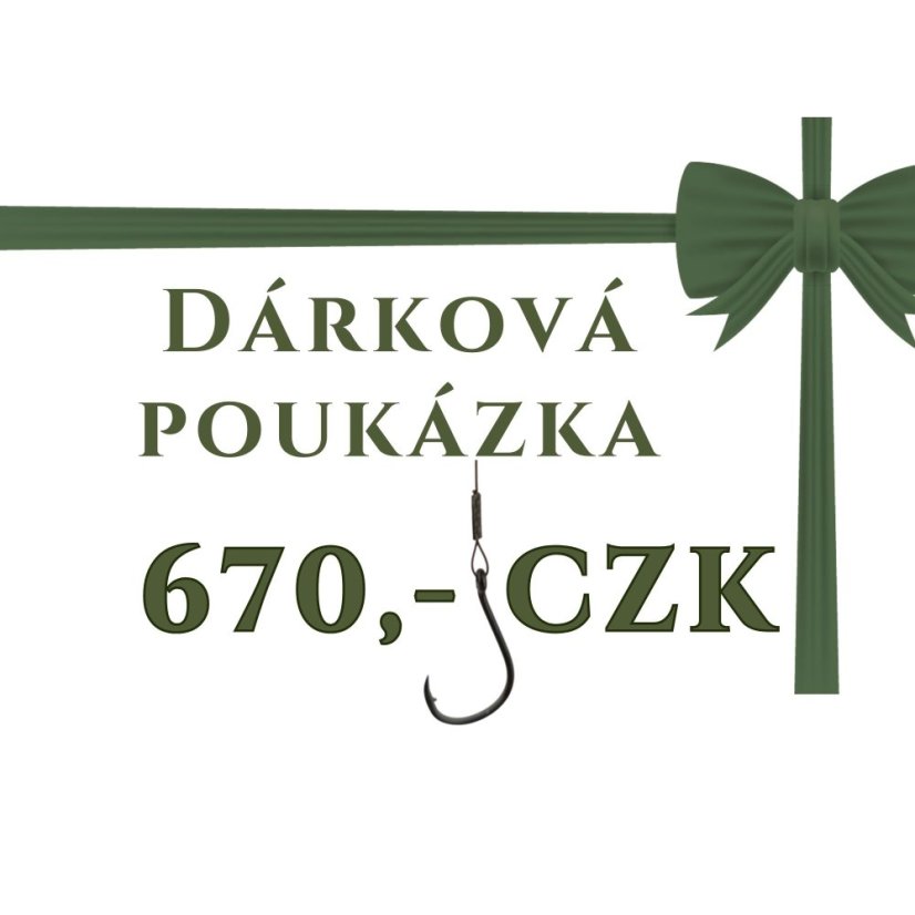 Dárkový Poukaz v hodnotě 670,- Kč