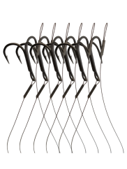 VisiLess® LiveBait TrebleHook PRO Set 6 ks | 9,6 kg, 40 cm