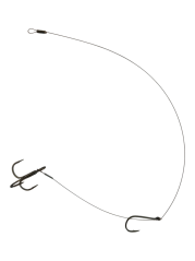 VisiLess® LiveBait 1+3 Hook PRO Series (4,2 kg, 25 cm)