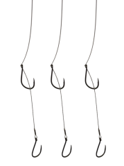 VisiLess® LiveBait 1+1Hook PRO Set 3 ks | 6,5 kg, 40 cm