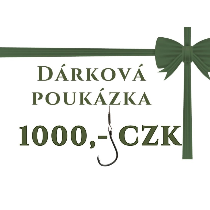 Dárkový Poukaz v hodnotě 1000,- Kč